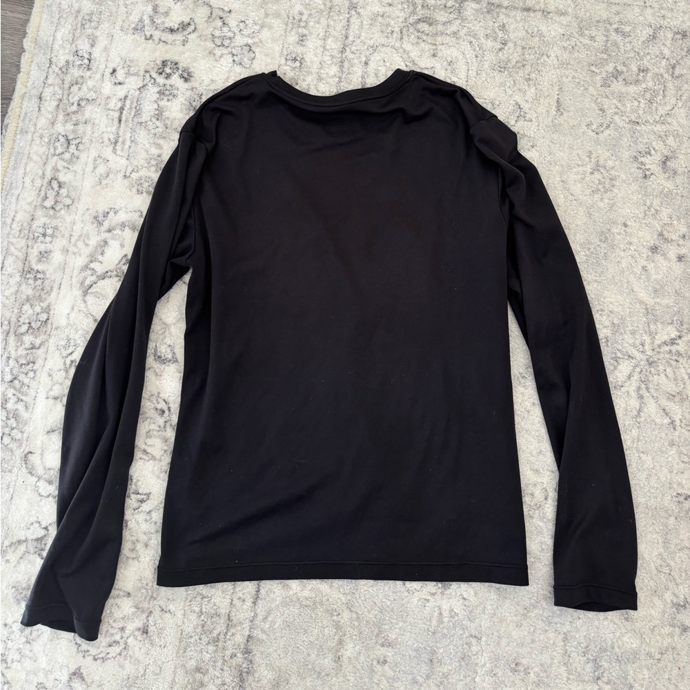 L.L. Bean Women's Black Long Sleeve Top